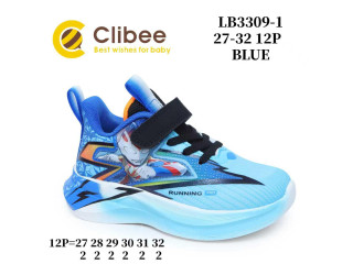 Кроссовки детские Clibee LB3309-1 blue 27-32