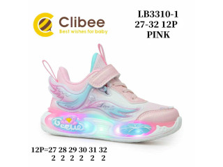 Кроссовки детские Clibee LB3310-1 pink 27-32