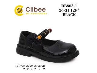 Туфли Clibee DB803-1 black 26-31