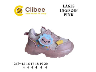 Кроссовки Clibee LA615 pink 15-21