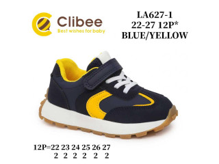 Кроссовки Clibee LA627-2 black-white 22-27