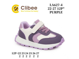 Кроссовки Clibee LA627-4 purple 22-27