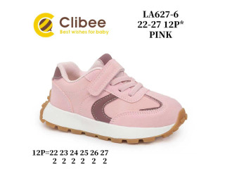 Кросівки Clibee LA627-6 pink 22-27