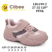 Кроссовки детские Clibee LB1199-2 pink 27-32