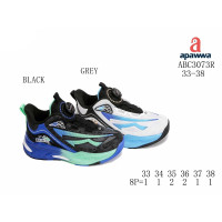 Кроссовки детские Apawwa ABC3073R grey 33-38