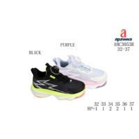 Кроссовки детские Apawwa ABC3053R black 32-37