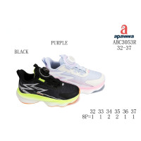 Кросівки дитячі Apawwa ABC3053R black 32-37