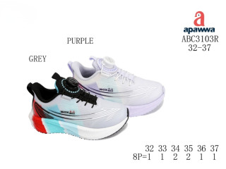 Кросівки дитячі Apawwa ABC3103R purple 32-37