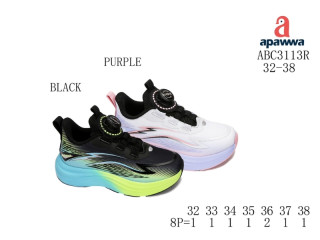 Кросівки дитячі Apawwa ABC3113R purple 32-38