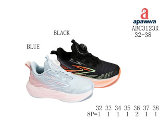 Кросівки дитячі Apawwa ABC3123R black 32-38