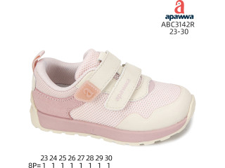 Кросівки дитячі Apawwa ABC3142R pink 23-30