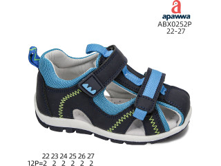 Босоніжки дитячі Apawwa ABX0252P navy 22-27