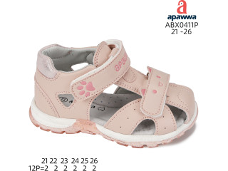 Босоніжки дитячі Apawwa ABX0411P pink 21-26
