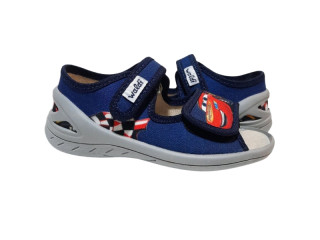 Адам 23-30 синій, сіра підошва, Маквін