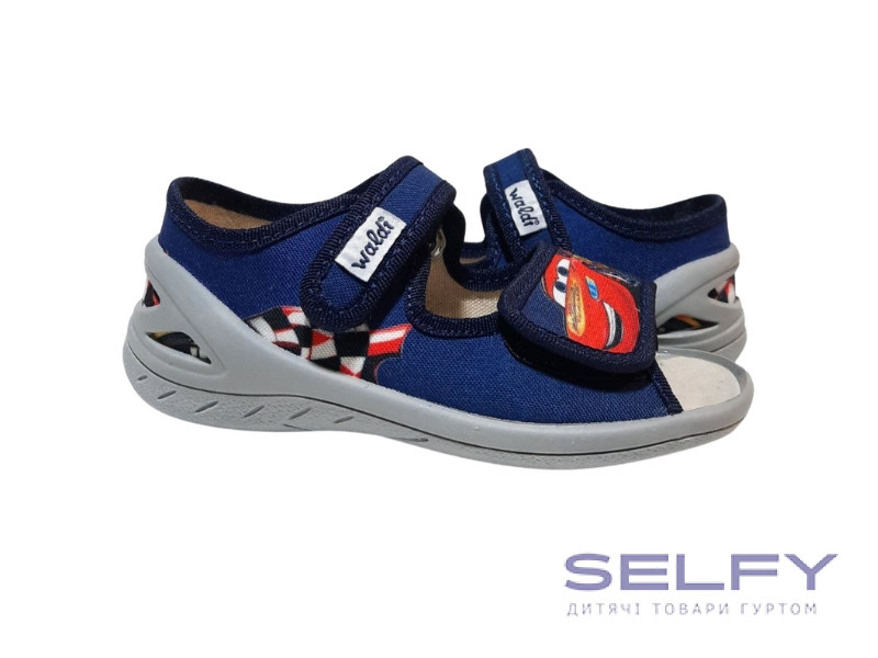 Адам 23-30 синій, сіра підошва, Маквін, Фото 1