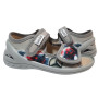 Адам 23-30 сірий, сіра підошва
