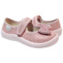 Аліна 25-30 світло-рожева, рожева підошва, бант