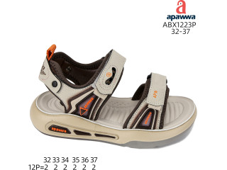 Босоніжки дитячі Apawwa ABX1223P beige 32-37