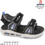 Босоніжки дитячі Apawwa ABX1223P black-blue 32-37