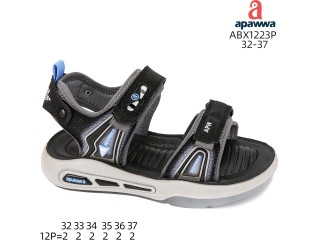 Босоножки детские Apawwa ABX1223P black-blue 32-37