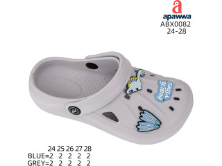 Крокси Apawwa ABX0082 grey 24-28