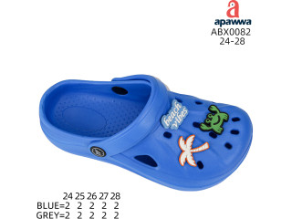 Кроксы Apawwa ABX0082 blue 24-28