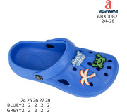 Крокси Apawwa ABX0082 blue 24-28