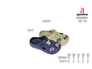 Кроксы Apawwa ABX0093 navy 29-33