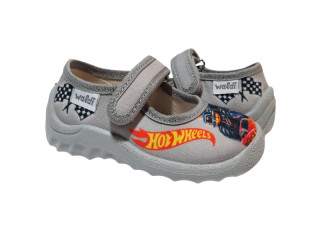 Денис 21-27 сірий, сіра підошва, hot wheels
