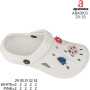 Крокси Apawwa ABX0103 white 29-33
