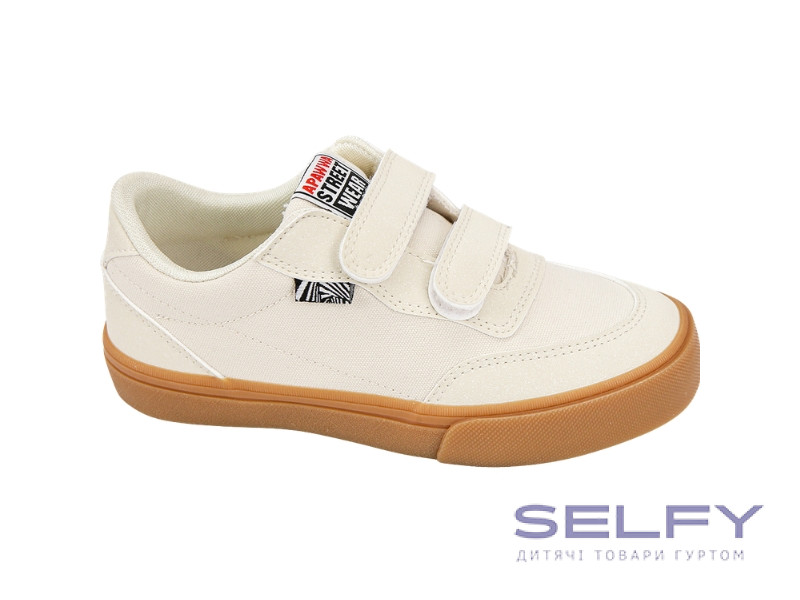Кеди дитячі Apawwa ABY0113P beige 32-37, Фото 1