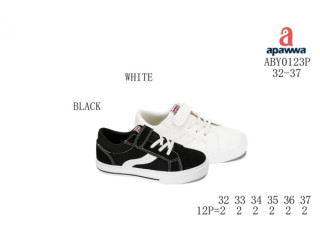 Кеды детские Apawwa ABY0123P white 32-37