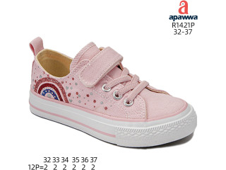 Кеды Apawwa R1421P pink 32-37