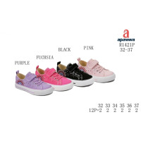 Кеды Apawwa R1421P black 32-37