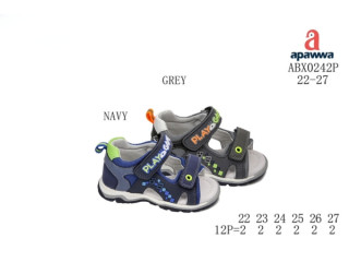 Босоніжки дитячі Apawwa ABX0242P navy 22-27