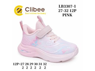 Кроссовки детские Clibee LB3307-1 pink 27-32