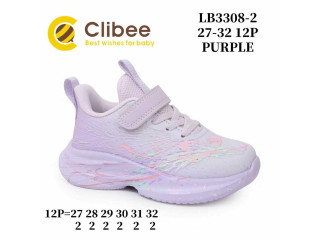 Кроссовки детские Clibee LB3308-2 purple 27-32