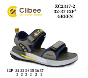 Босоніжки дитячі Clibee ZC2317-2 green 32-37