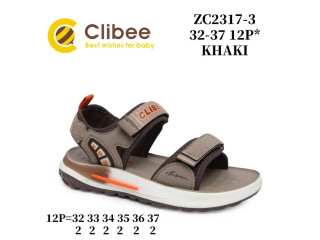Босоножки детские Clibee ZC2317-3 khaki 32-37