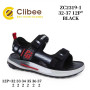 Босоніжки дитячі Clibee ZC2319-1 black-red 32-37