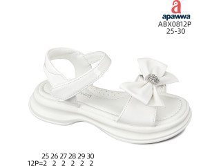 Босоножки детские Apawwa ABX0812P white 25-30