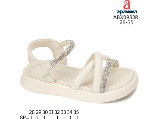 Босоніжки дитячі Apawwa ABX0983R beige 28-35