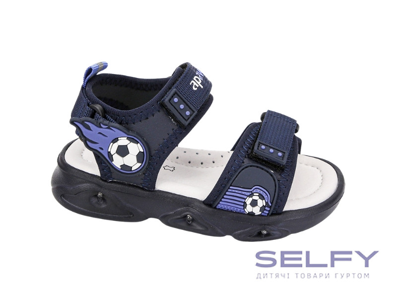 Босоніжки дитячі Apawwa ABX0321P navy 21-25, Фото 1
