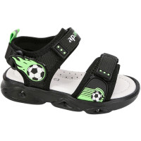 Босоножки детские Apawwa ABX0321P black-green 21-25