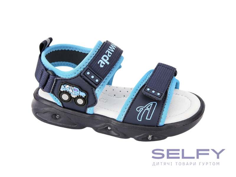 Босоножки детские Apawwa ABX0331P navy-blue 21-25, Фото 1