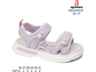 Босоніжки дитячі Apawwa ABX0402P purple 26-31