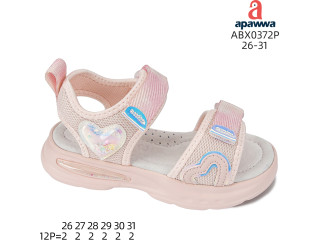 Босоніжки дитячі Apawwa ABX0372P pink 26-31