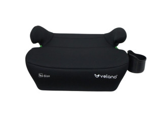 Бустер VELANO Primo i-Size 125–150 см, ISOFIX + підстаканник, black