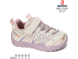Кросівки дитячі Apawwa ABC2792P pink 23-27