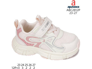 Кросівки дитячі Apawwa ABC2812P pink 26-31
